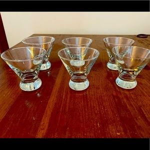 Crate and Barrel beverage glasses